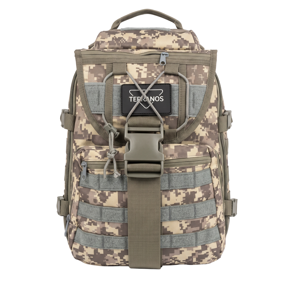 Taktyczny plecak wojskowy, turystyczny MOLLE 35L TERRANOS GRAVTAC