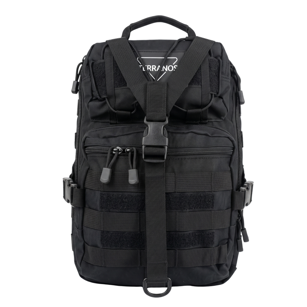 Taktyczna torba na ramię MOLLE wodoodporna, plecak military taktyczny TERRANOS MISSIONCRATE