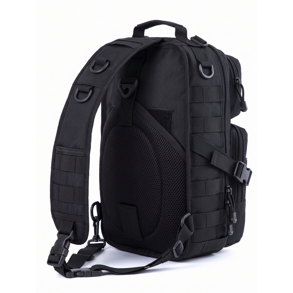 Taktyczna torba na ramię MOLLE wodoodporna, plecak military taktyczny TERRANOS MISSIONCRATE