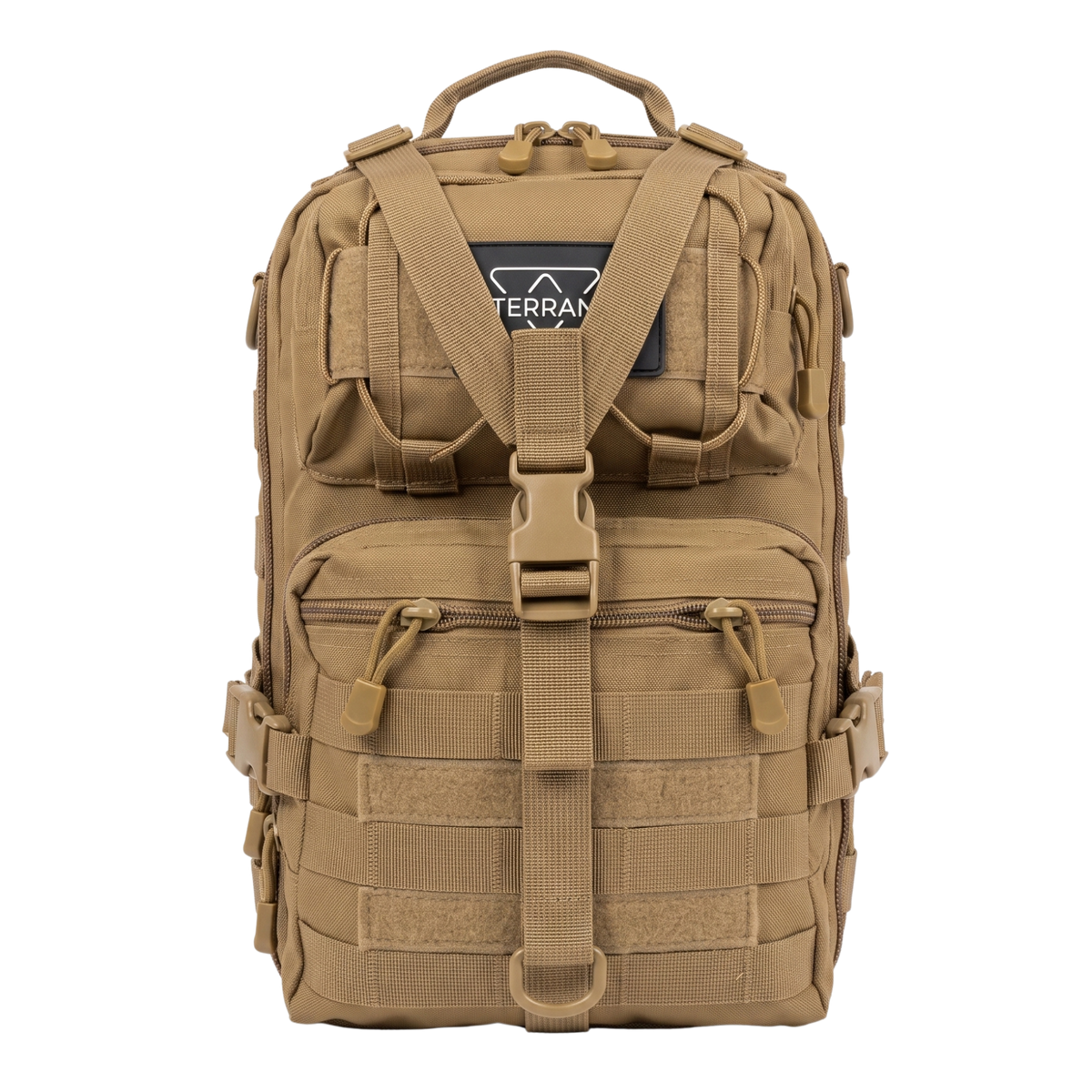 Taktyczna torba na ramię MOLLE wodoodporna, plecak military taktyczny TERRANOS MISSIONCRATE