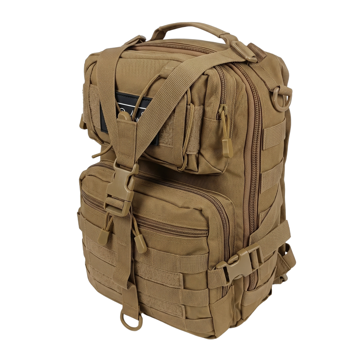 Taktyczna torba na ramię MOLLE wodoodporna, plecak military taktyczny TERRANOS MISSIONCRATE