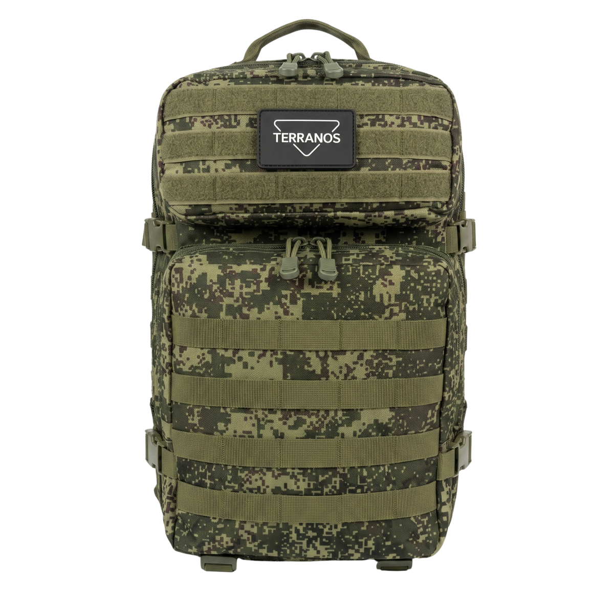 Taktyczny plecak turystyczny MOLLE wojskowy 45L  TERRANOS BLACKWOLF