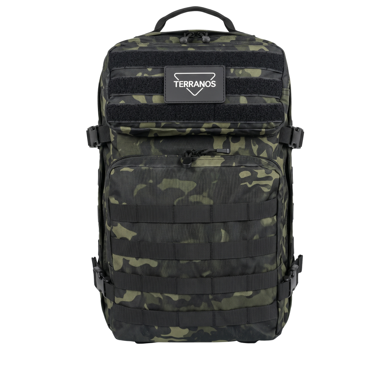 Taktyczny plecak turystyczny MOLLE wojskowy 45L  TERRANOS BLACKWOLF