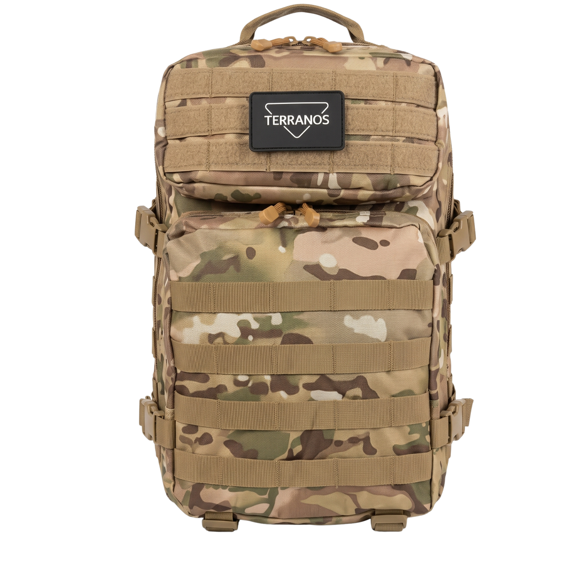 Taktyczny plecak turystyczny MOLLE wojskowy 45L  TERRANOS BLACKWOLF