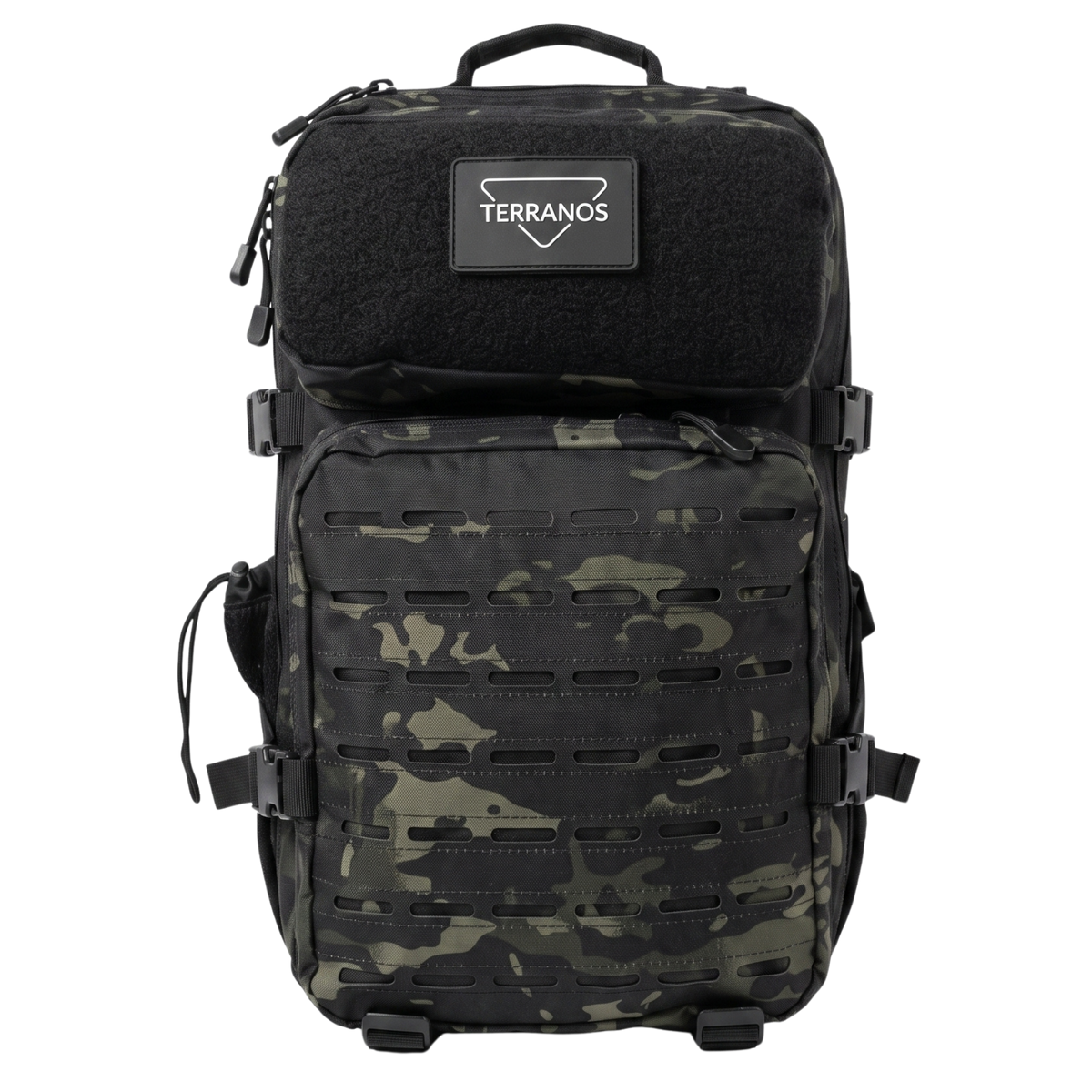 Taktyczny plecak turystyczny MOLLE wojskowy 45l trekingowy, sportowy TERRANOS DARKCANYON