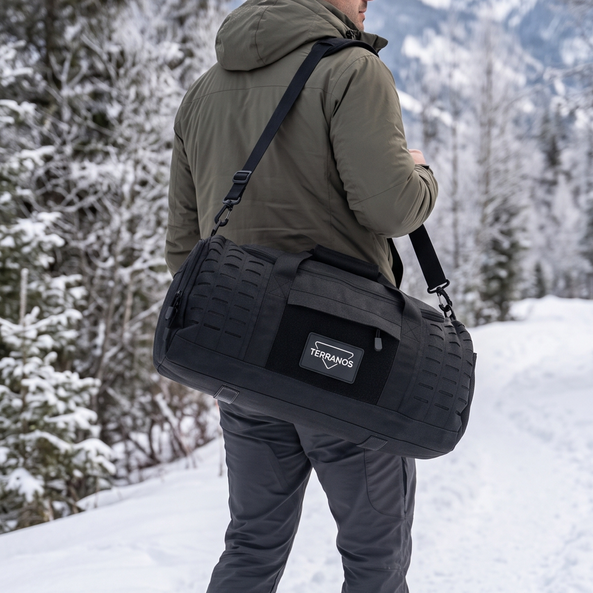 Torba taktyczna wojskowa podróżna sportowa 25L TERRANOS HEXTAC