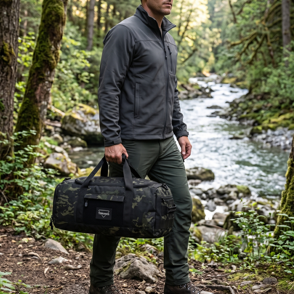 Torba taktyczna wojskowa podróżna sportowa 25L TERRANOS HEXTAC
