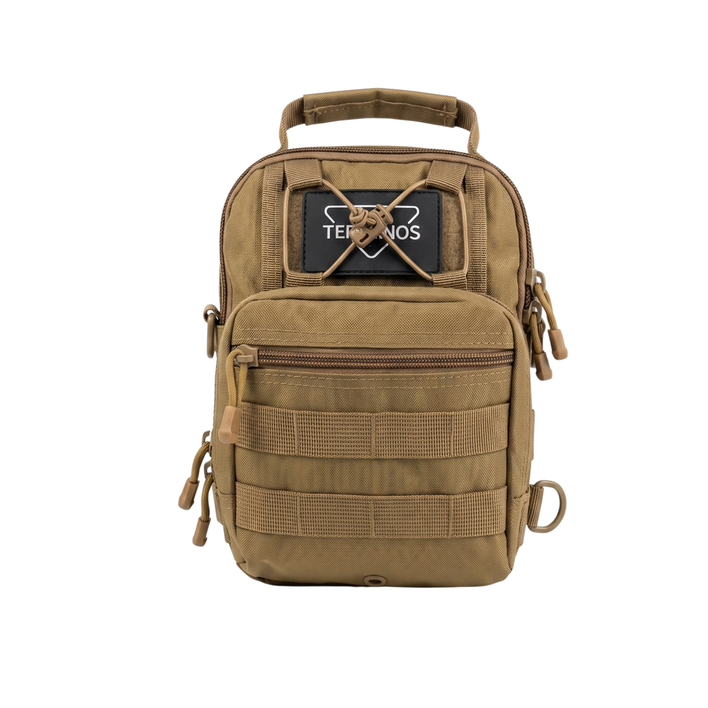 Taktyczna torba na ramięoutdoorowa MOLLE crossbody, torba sling TERRANOS RAPIDLOOP